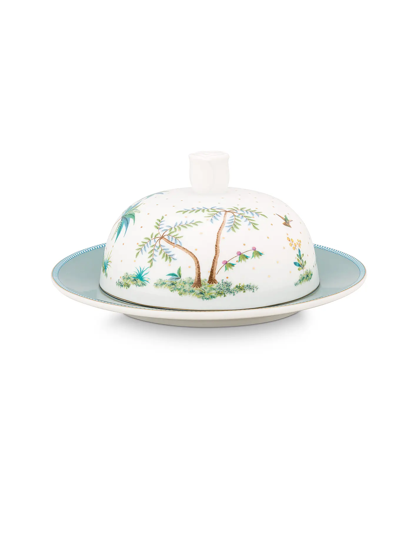 PIP STUDIO | Butterdose rund 17x8cm | weiss